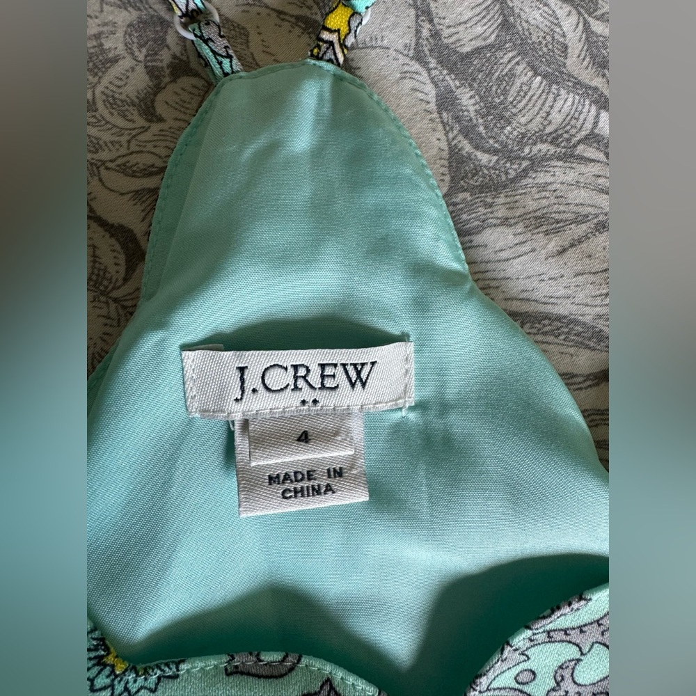 Patterned J.Crew summer top - Picture 2 of 4